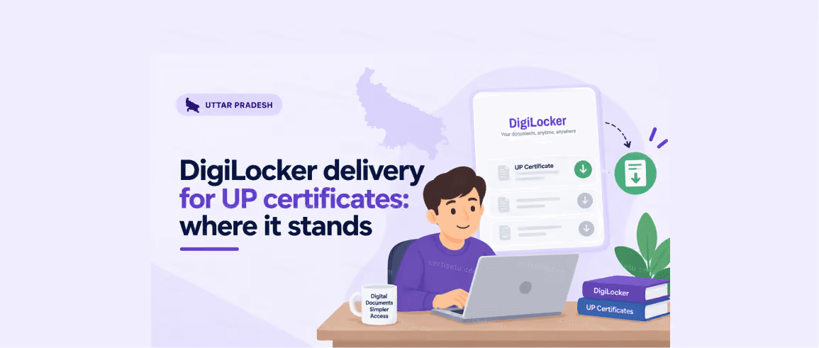 DigiLocker delivery for UP certificates: where it stands