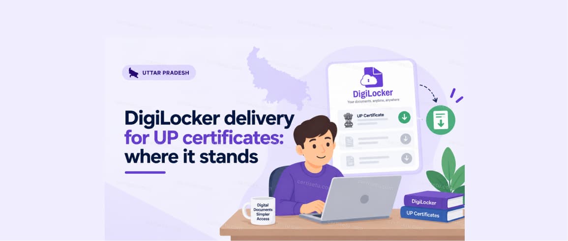 DigiLocker delivery for UP certificates: where it stands